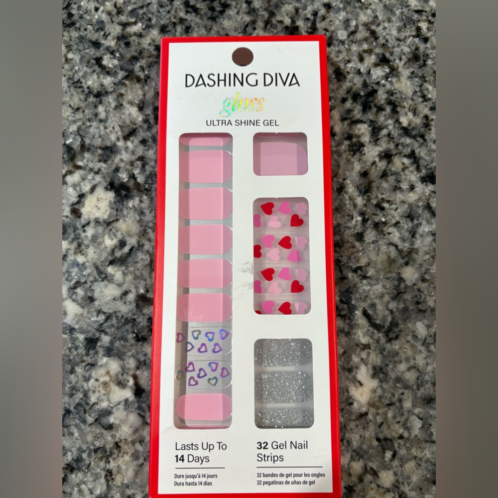 New in box- Dashing Diva gloss ultra shine gel nail strips